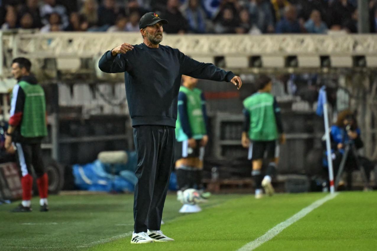 Ein Dämpfer für Jürgen Klopp. © APA/afp / ARIS MESSINIS