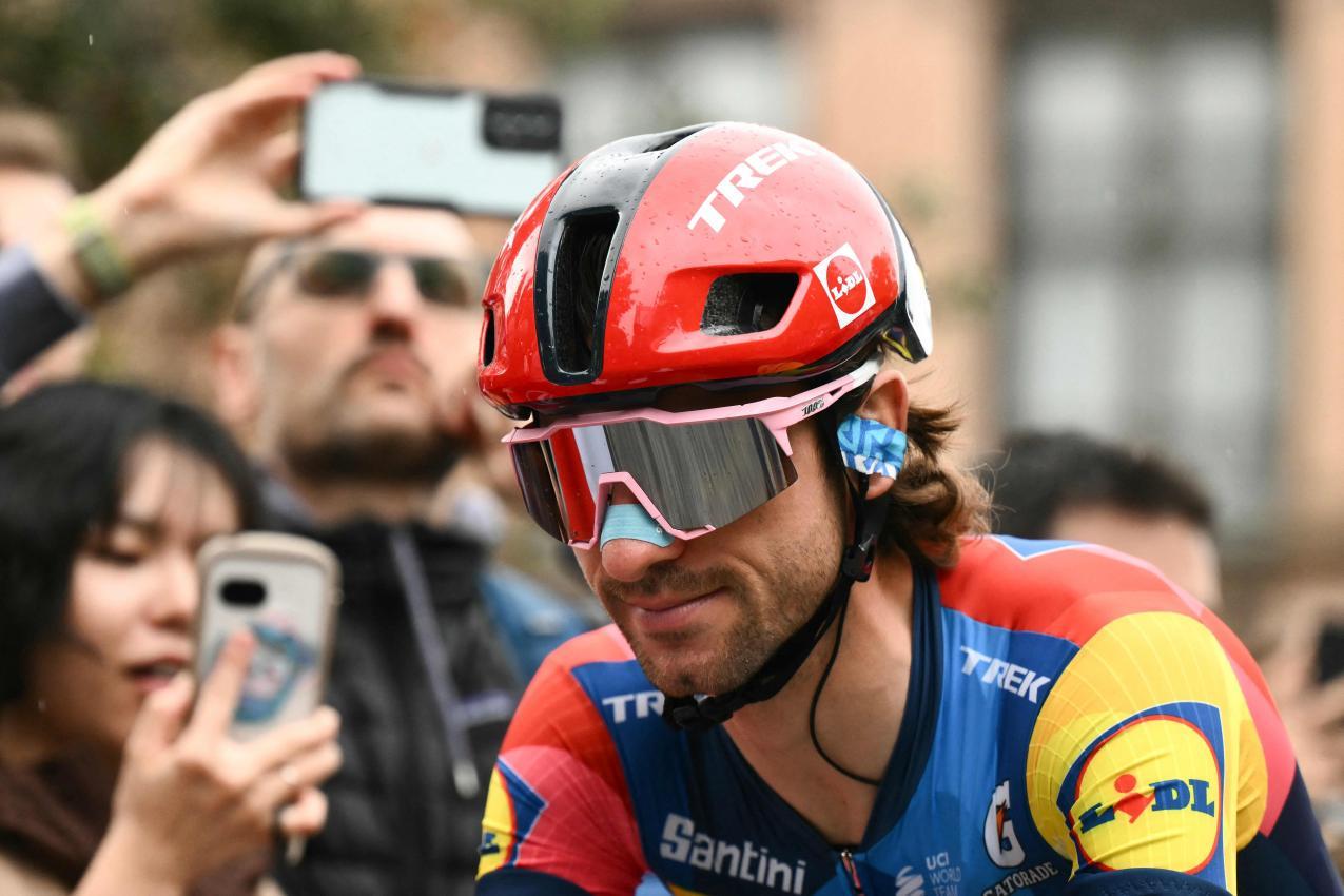 Giulio Ciccone wurde Dritter. © APA/afp / MARCO BERTORELLO