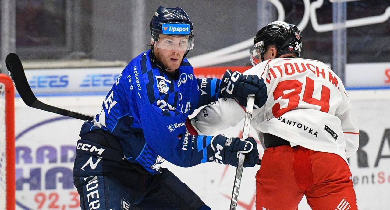 Josh Wesley spielte zuletzt anderthalb Jahre für den HC Vítkovice in Tschechien. © HC Vítkovice Ridera/Kotala