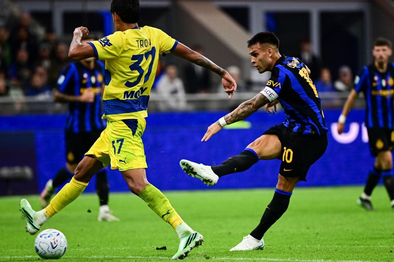 Lautaro Martinez (rechts) und Co. hatten keine Probleme. © APA/afp / PIERO CRUCIATTI
