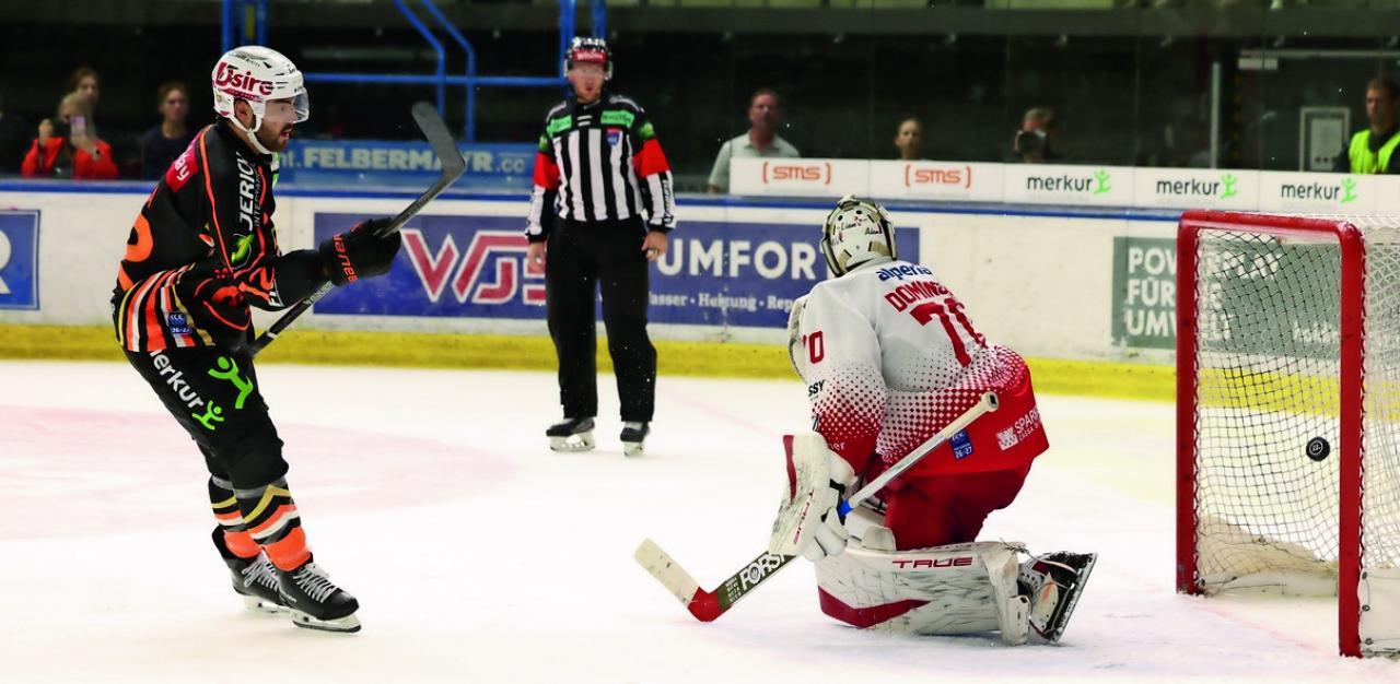 Louis Domingue (rechts) könnte bereits am Sonntag ins Bozner Tor zurückkehren. © Werner Krainbucher