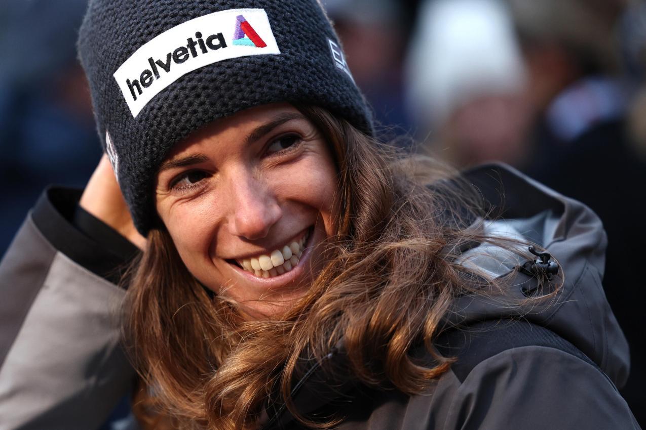 Marta Bassino feiert in Sölden ihr Comeback. © ANSA / ANNA SZILAGYI