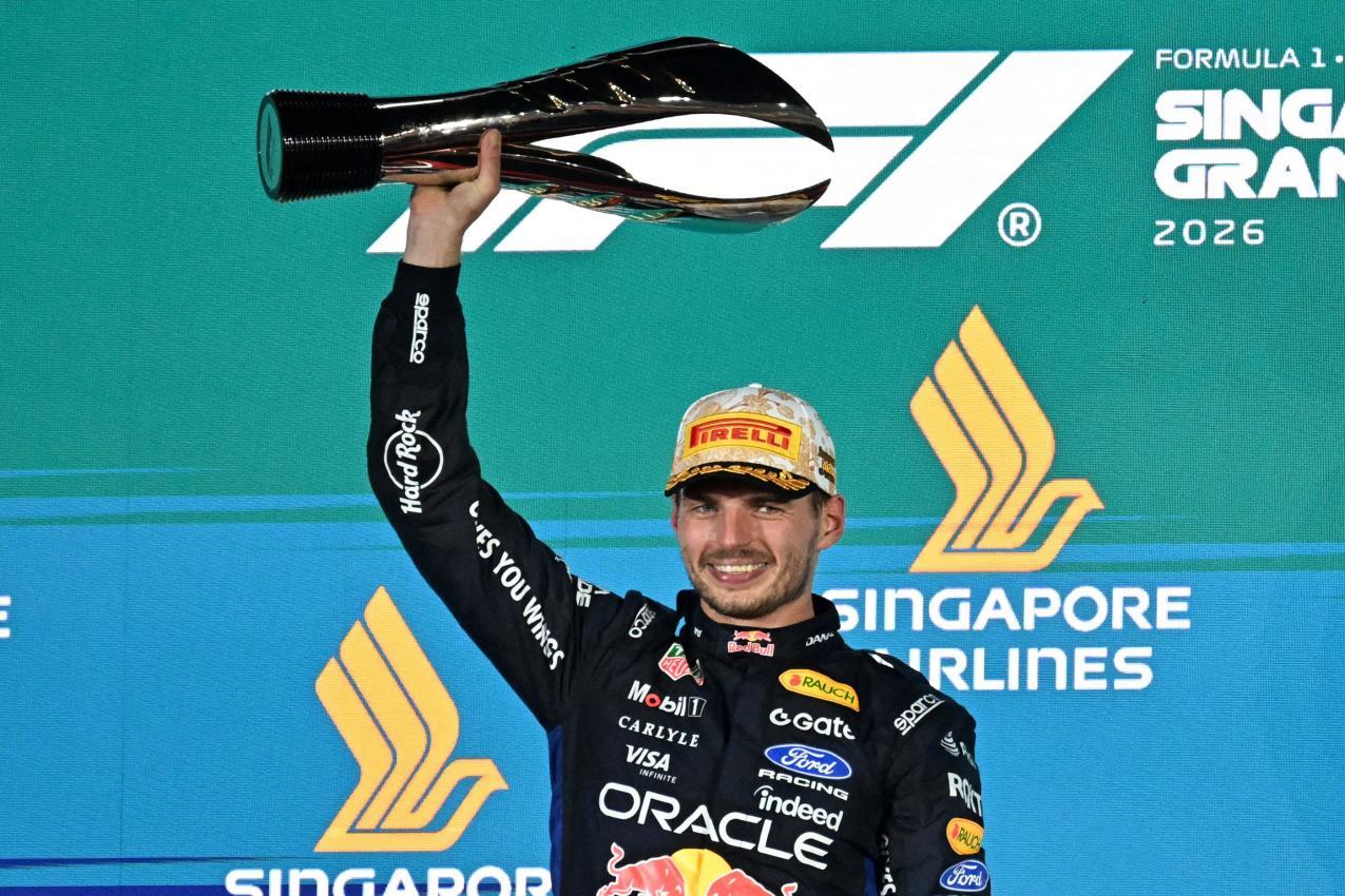 Max Verstappen ist zurück auf der Siegerstraße. © APA/afp / ROSLAN RAHMAN