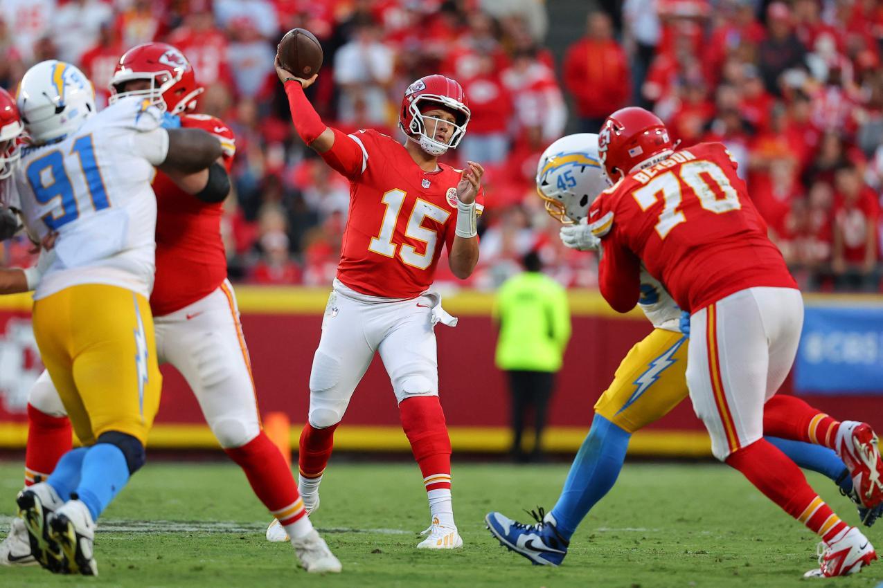 Patrick Mahomes & Co. sind in Topform. © APA / DAVID EULITT