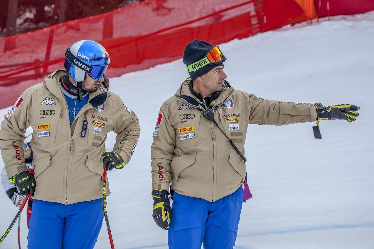 Raimund Plancker (rechts) war jahrelang der Mentor von Dominik Paris.