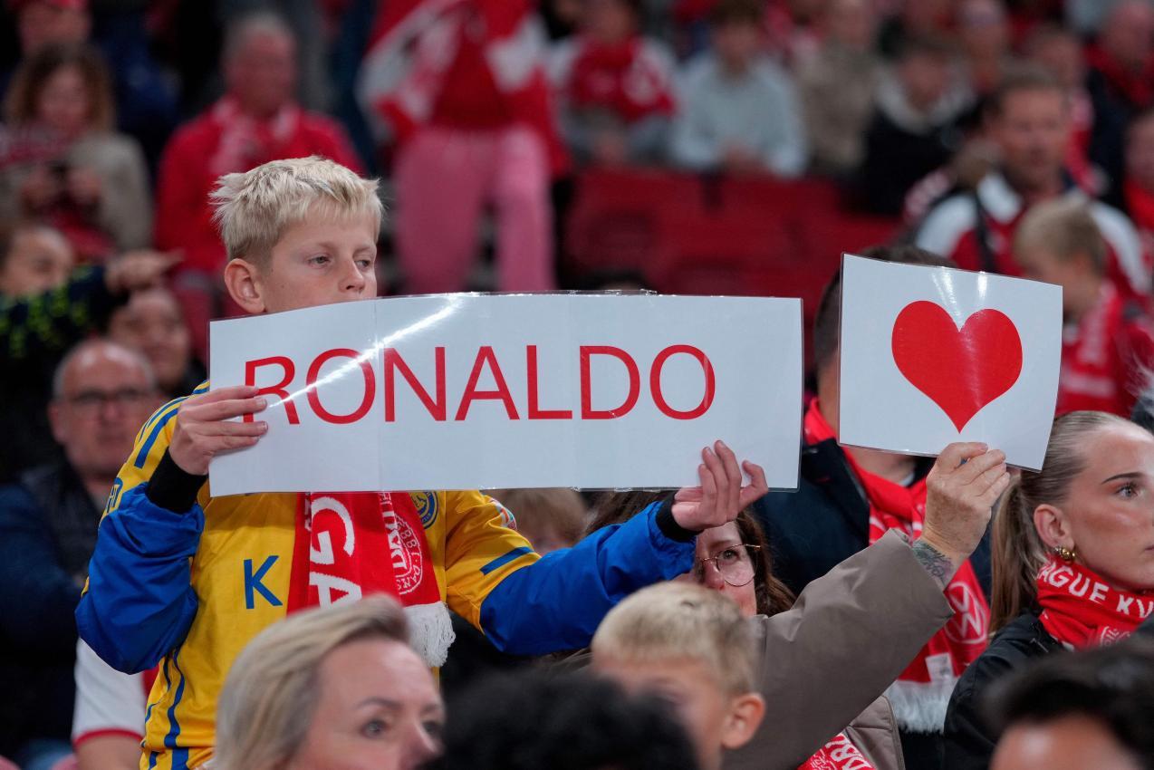 Ronaldos Fangemeinde ist nach wie vor riesengroß. © APA/afp / LISELOTTE SABROE