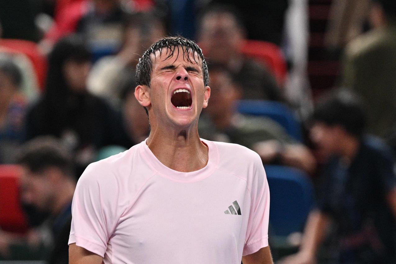 So freute sich Rafael Jodar. © APA/afp / HECTOR RETAMAL