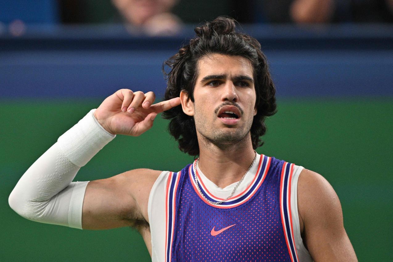 Superstar Carlos Alcaraz. © APA/afp / HECTOR RETAMAL