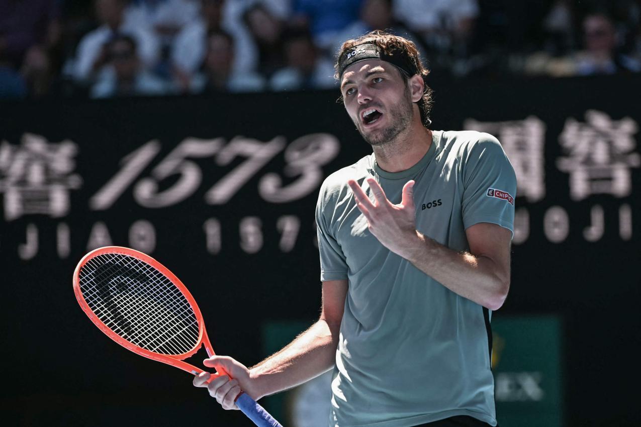 Taylor Fritu hatte nicht viel zu melden. © APA/afp / WILLIAM WEST
