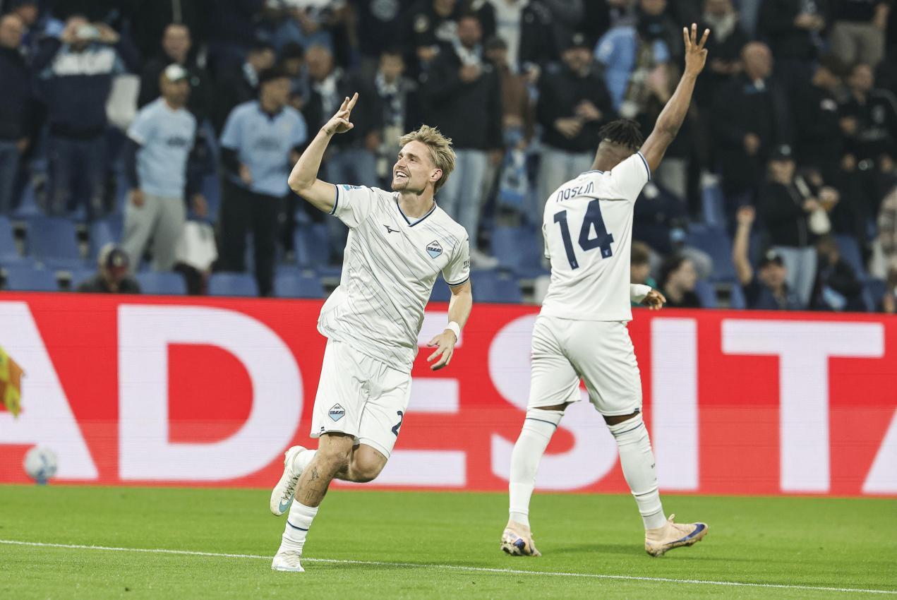Unglaublich: Romas Stadtrivale Lazio steht weiter ganz oben. © ANSA / ELISABETTA BARACCHI