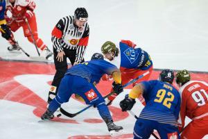 Brett Findlay und Co. waren den Finnen zwar nicht ebenbürtig, sorgten aber trotdem für ein tolles Spiel. © VANNA ANTONELLO