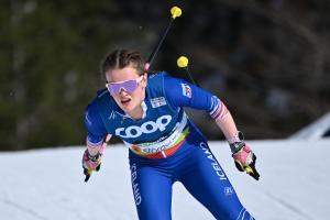 Gigja Bjornsdottir  aus Island. © APA/afp / JOE KLAMAR