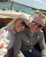 Henrik Kristoffersen mit Freundin Tonje in Venedig. © Social Media
