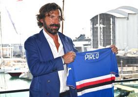 Im Sommer unterschrieb Pirlo bei Sampdoria. © ANSA / LUCA ZENNARO