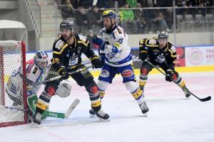 Raphael Andergassen & Co. erlebten einen schwarzen Abend. © HC Pustertal/I. Foppa